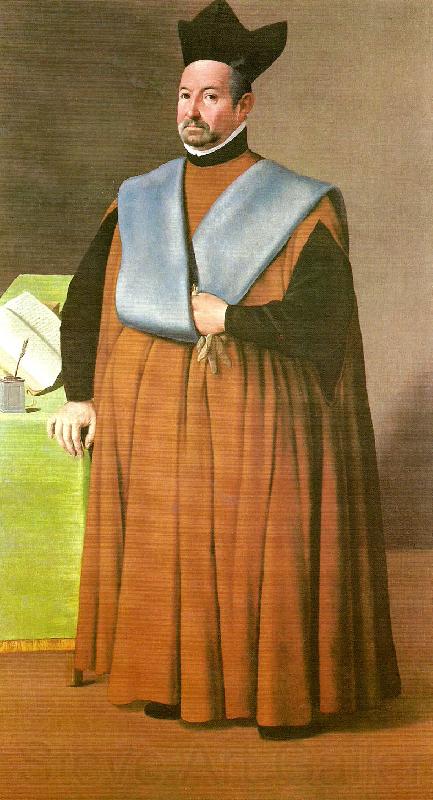 Francisco de Zurbaran portrait of dr Norge oil painting art
